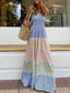 Polyester Relaxed-Fit Maxi Dress with Strap Details