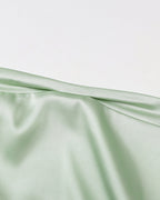 Polyester Stretch-Blend Side-Slit Mini Dress