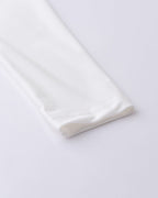 Strapless Stretch-Blend Cropped Top with Polyester Fabric
