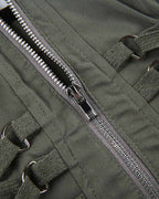 Corset-Style Polyester Top with Strap Details
